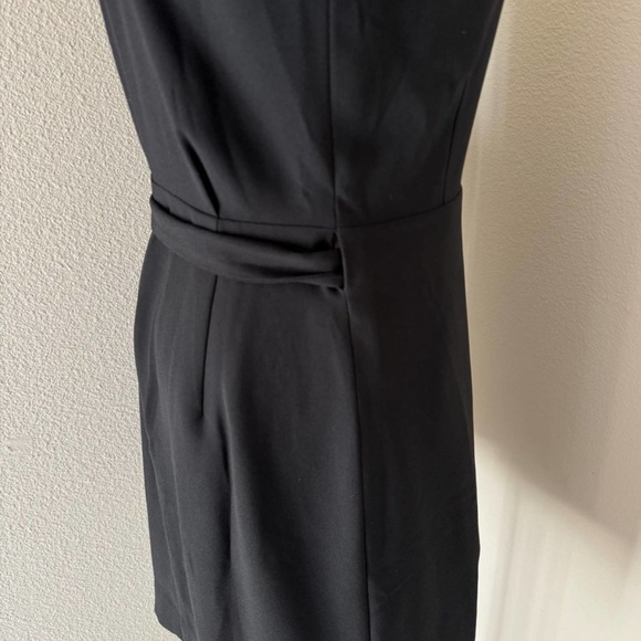 J. Crew Black Size Zero Wrap Dress With Sleeves | Size 0 - Picture 5 of 8